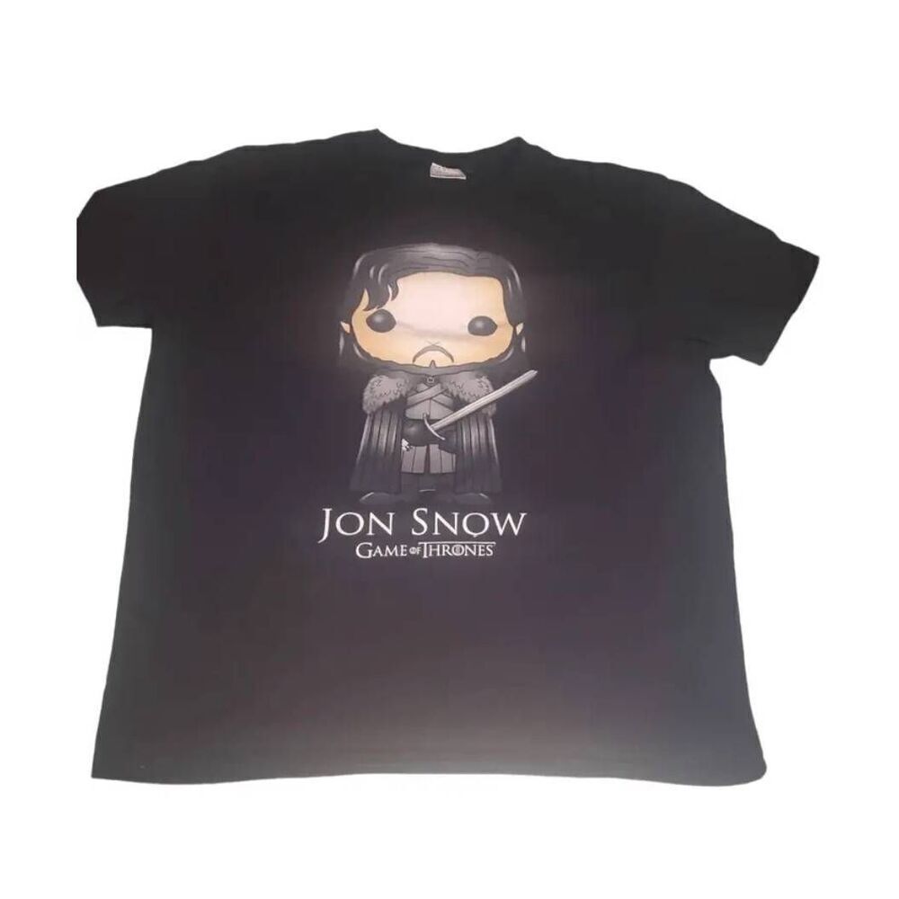 HBO Game Of Thrones  Jon Snow T Shirt.   100% Cotton.